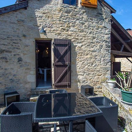 Maison En Pierres Au Coeur Du Village Medieval De Villeneuve المظهر الخارجي الصورة